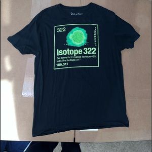Mens Lg Rick and Morty tee wore once